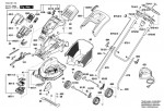 Bosch 3 600 H81 740 ROTAK 37 LI Lawnmower Spare Parts